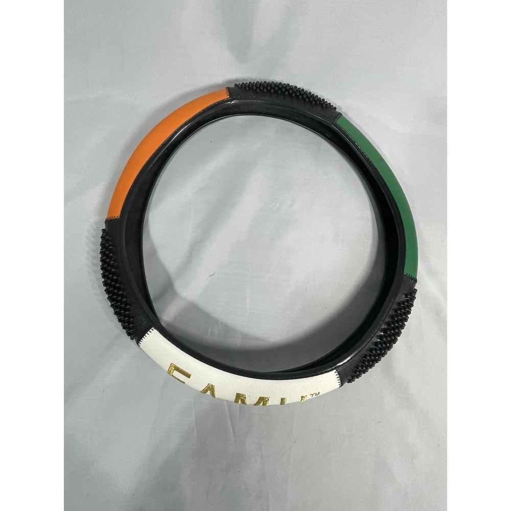 FAMU Steering Wheel Cover Leather Florida A&M Rattlers Tallahassee - PREOWNED - Picture 2 of 8